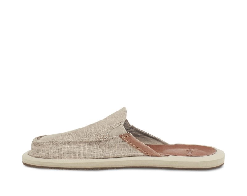 Sanuk You Got My Back Hemp Slipper Women's Shoes Beige | Canada 173CTV